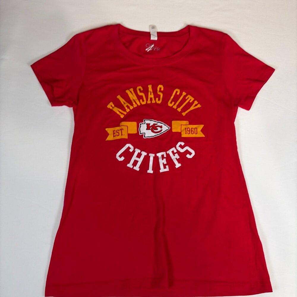 G-III 4Her Kansas City Chiefs T-Shirt Women's L Red